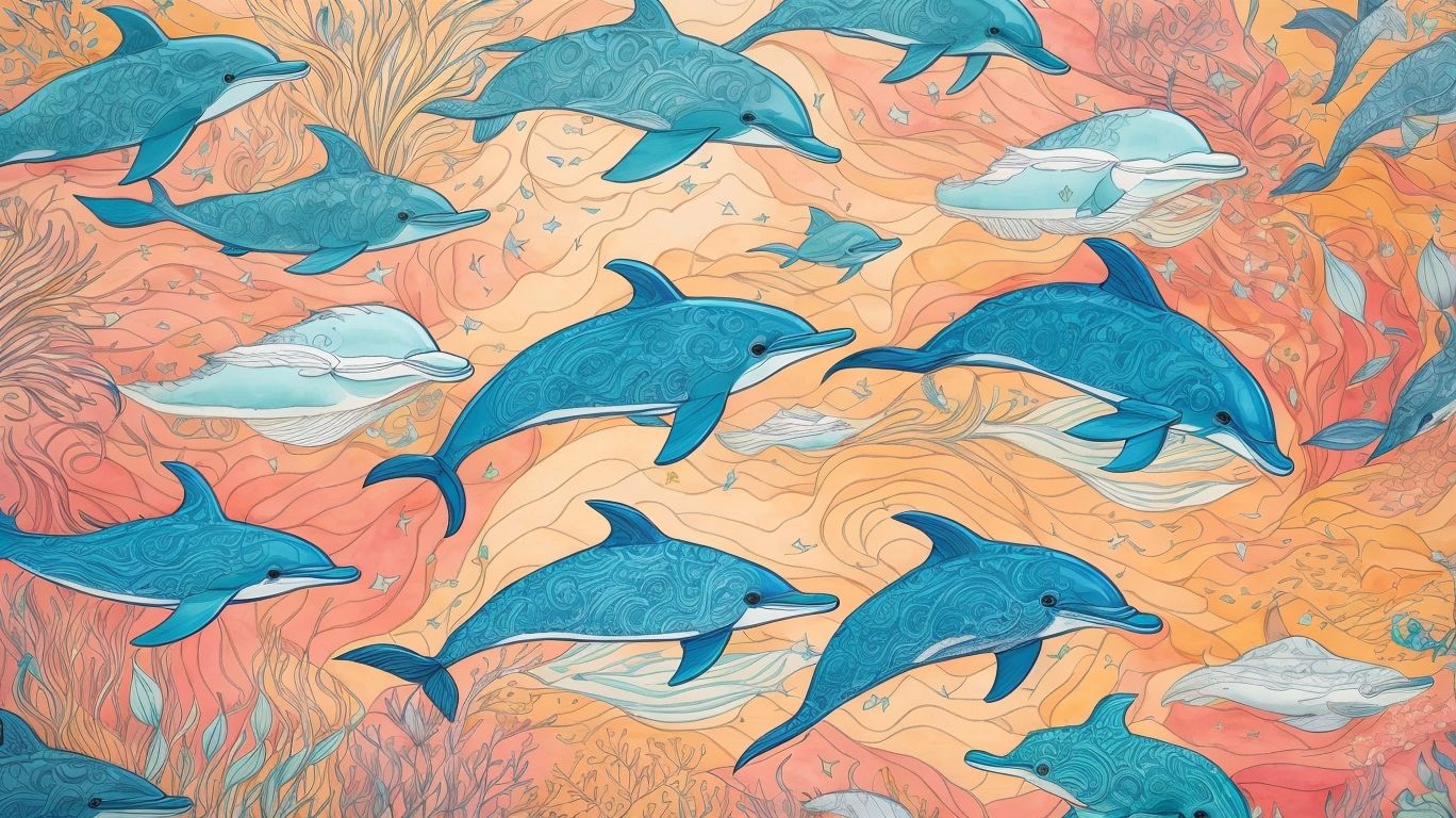 Dive Deep With Mesmerizing Dolphin Coloring Pages