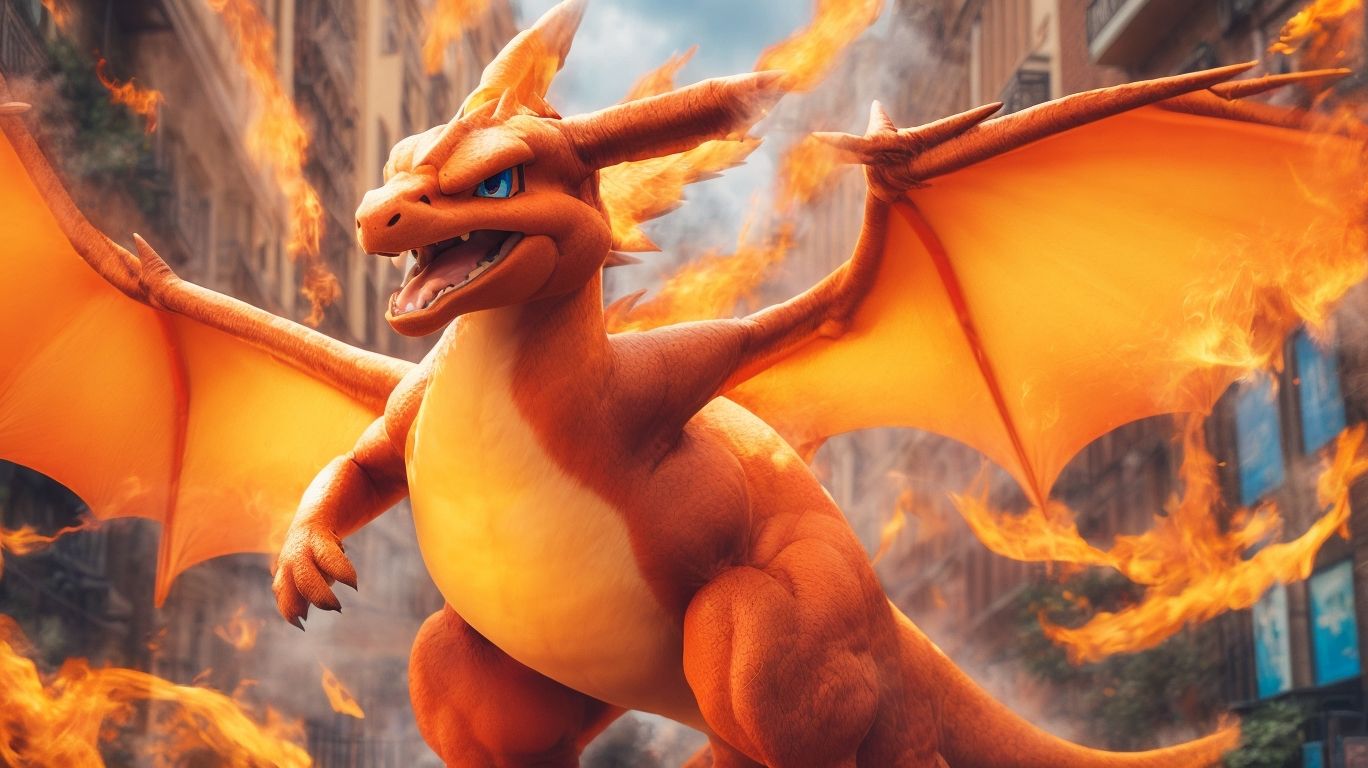 Fiery Fun With Charizard Coloring Page For Pokmon Fans