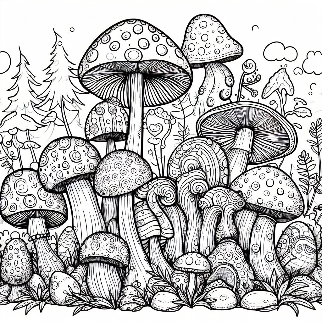 Mushrooms | Fantasy & Mythical | 001