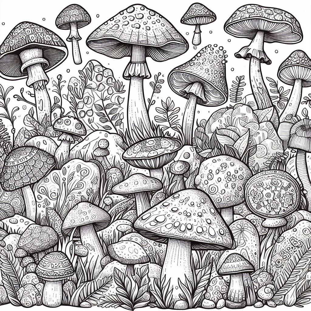Mushrooms | Fantasy & Mythical | 002