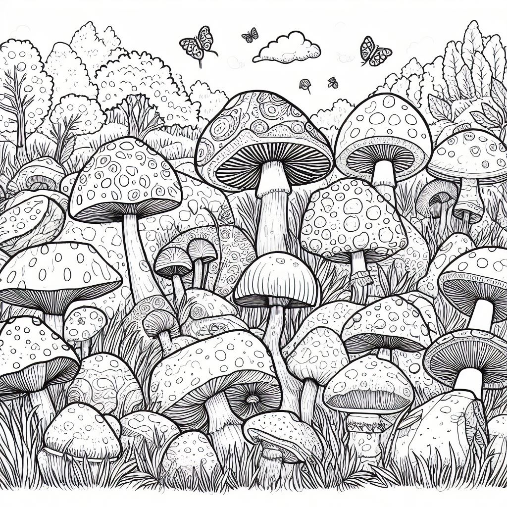 Mushrooms | Fantasy & Mythical | 003