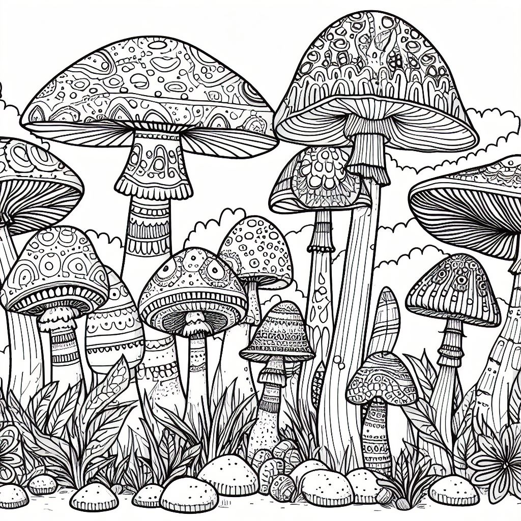 Mushrooms | Fantasy & Mythical | 004