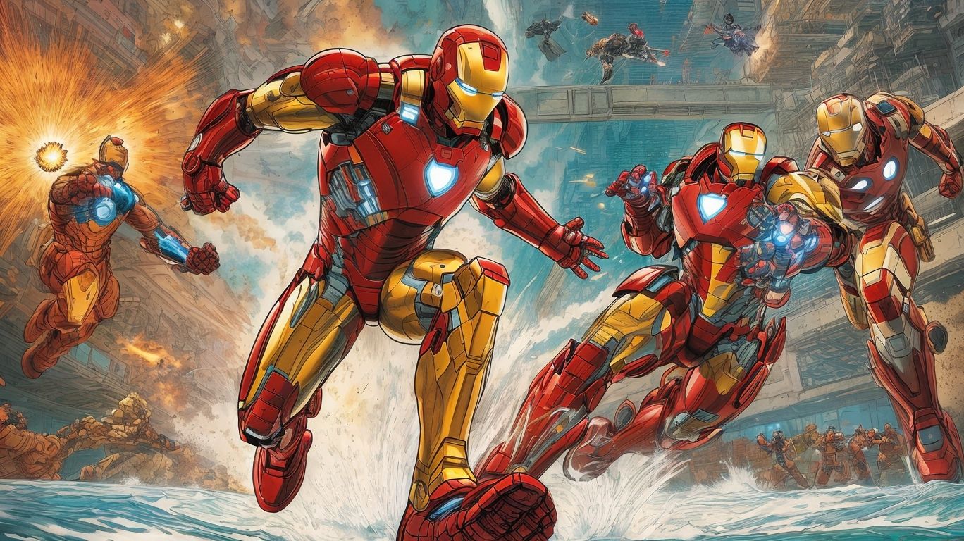 Suit Up With Iron Man Coloring Pages For Marvel Fans